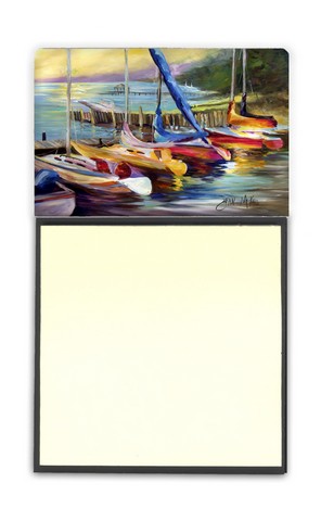 Sailboats At Sunset Sticky Note Holder