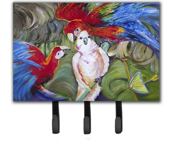 Menage-A-Trois Parrots Leash & Key Holder