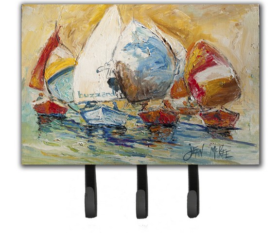 Buzzards Sailboat Race Leash & Key Holder