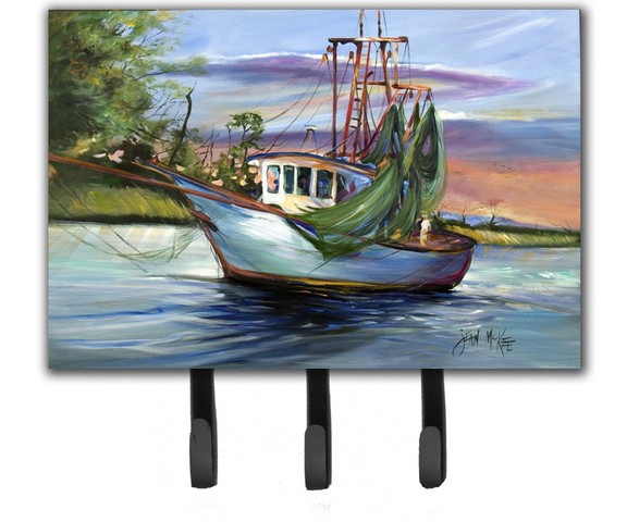 Jeannie Shrimp Boat Leash & Key Holder