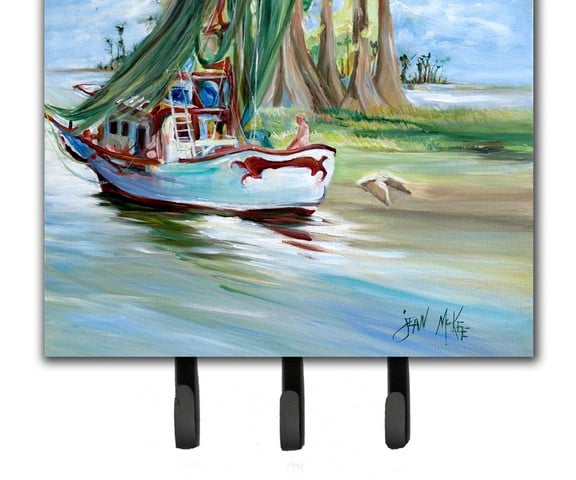 Jeannie Shrimp Boat Leash & Key Holder