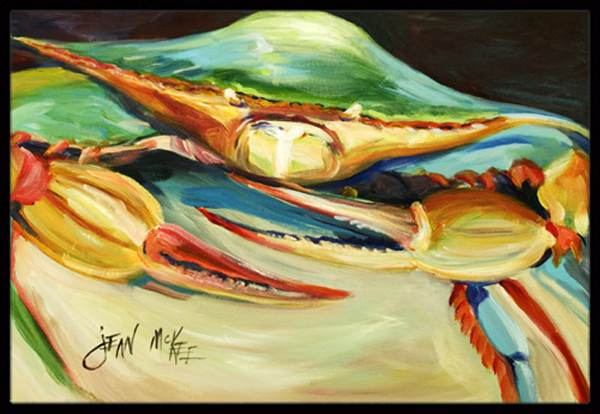 Blue Crab Indoor & Outdoor Mat - 24 x 36 in.