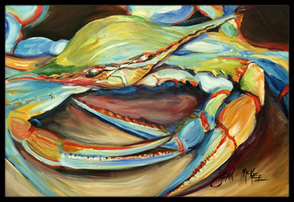 Blue Crab Indoor & Outdoor Mat - 24 x 36 in.