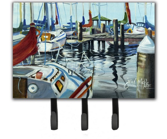 JMK1065TH68 Orange Sail Sailboats Leash & Key Holder