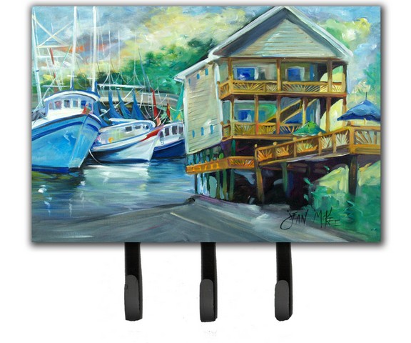 Ocean Springs Harbour Landing Leash & Key Holder