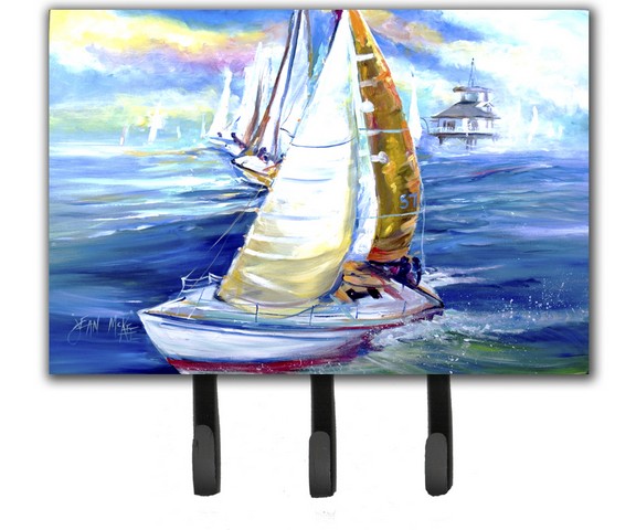Rock My Boat Sailboats Leash & Key Holder