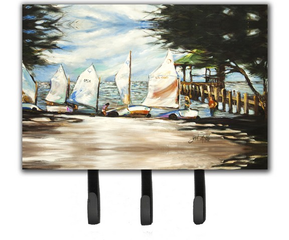Sailing Lessons Sailboats Leash & Key Holder
