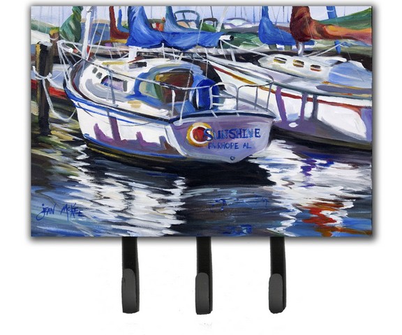 Sunshine Sailboat Leash & Key Holder
