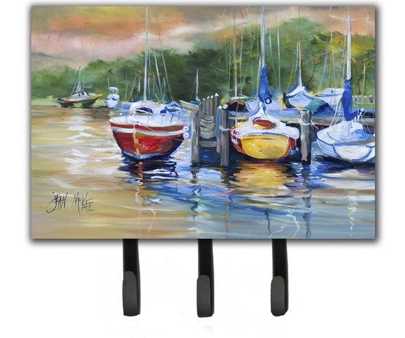 Up The Creek Sailboat Leash & Key Holder