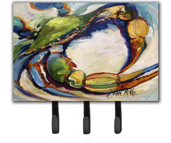 JMK1091TH68 Blue Crab Leash & Key Holder