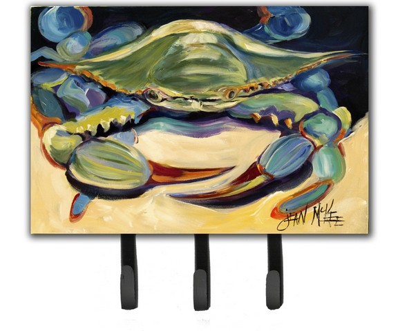 Blue Crab Leash & Key Holder
