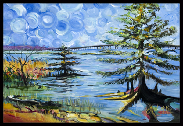 Life On The Causeway Indoor & Outdoor Mat, 24 x 36 in.