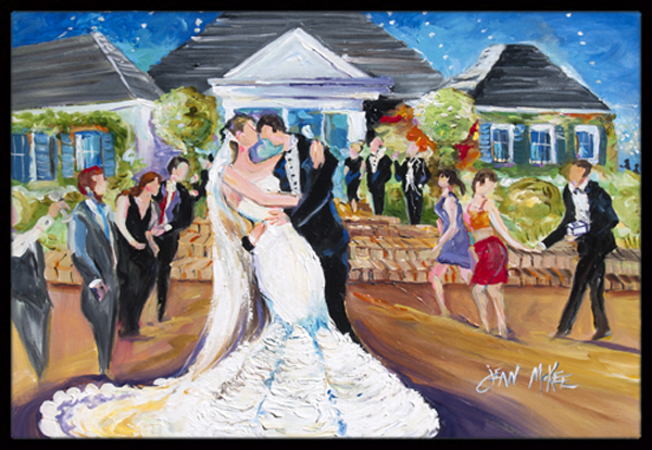 Our Wedding Day Indoor & Outdoor Mat- 24 x 36 in.