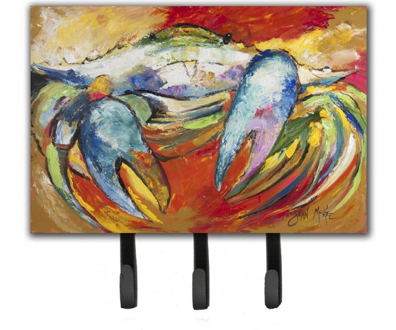JMK1109TH68 Blue Crab Leash & Key Holder