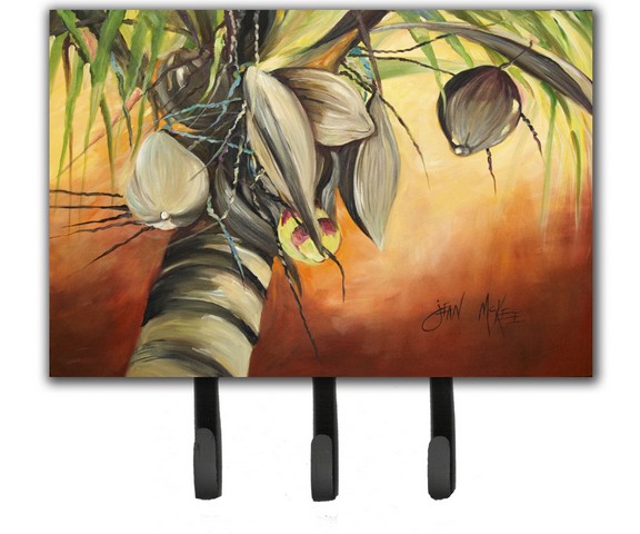 JMK1128TH68 Coconut Tree Leash & Key Holder