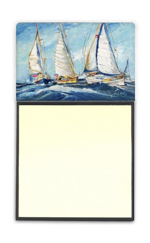 Roll Me Over Sailboats Sticky Note Holder