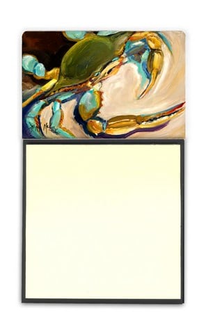 JMK1098SN Blue Crab Sticky Note Holder