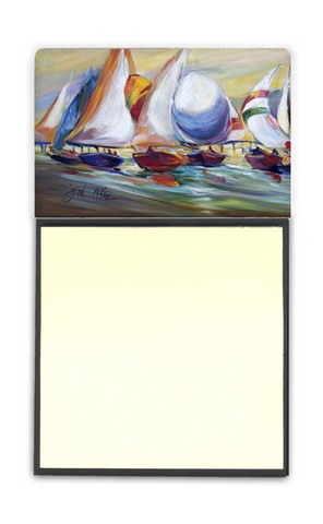 Sailboat Race In Dauphin Island Sticky Note Holder