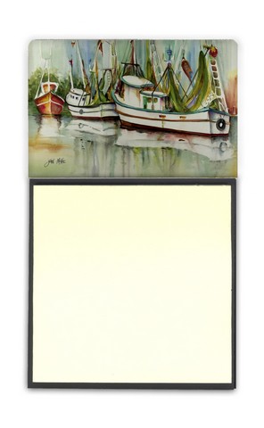 Ocean Springs Shrimper Sticky Note Holder