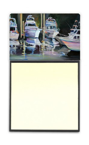 Deep Sea Fishing Boats Sticky Note Holder