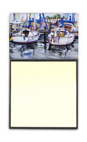 JMK1054SN Sailboats Sticky Note Holder