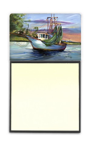 Jeannie Shrimp Boat Sticky Note Holder