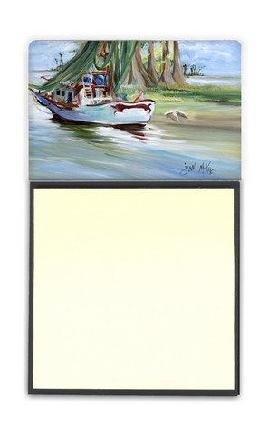 JMK1060SN Jeannie Shrimp Boat Sticky Note Holder