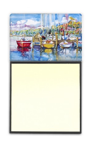 Paradise Yacht Club Sailboats Sticky Note Holder