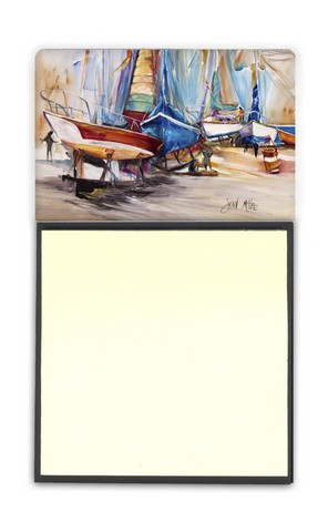 On The Hill Sailboats Sticky Note Holder
