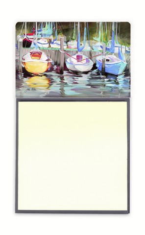 Yellow Boat Sailboat Sticky Note Holder