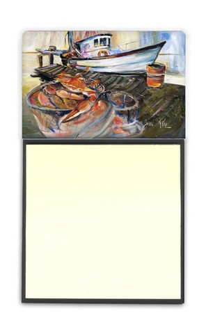 Blue Crab Trap Sticky Note Holder