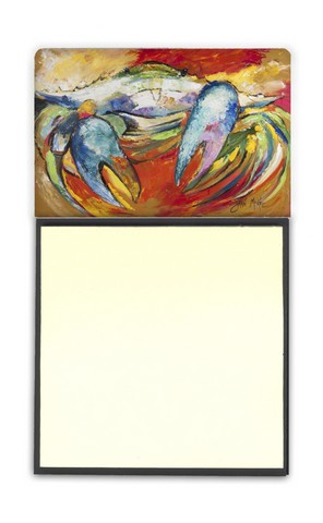 JMK1109SN Blue Crab Sticky Note Holder