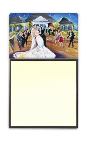 JMK1127SN Our Wedding Day Sticky Note Holder