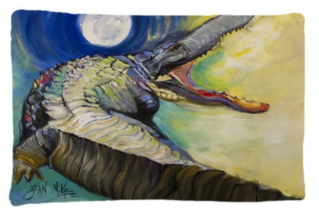 JMK1004PILLOWCASE Alligator Fabric Standard Pillowcase