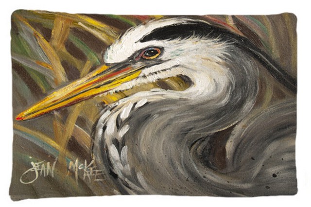 JMK1012PILLOWCASE Blue Heron Fabric Standard Pillowcase