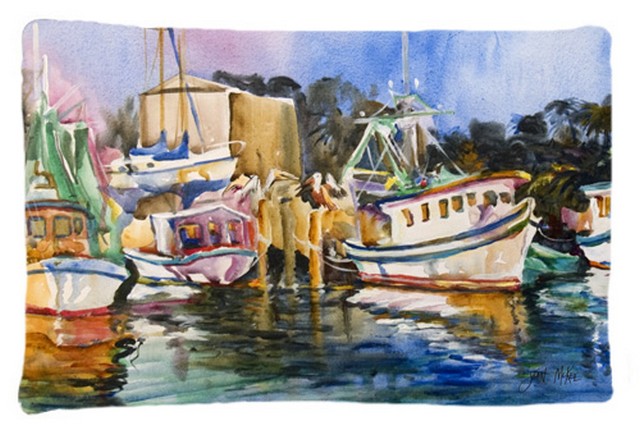 Shrimp Boat Warehouse Fabric Standard Pillowcase