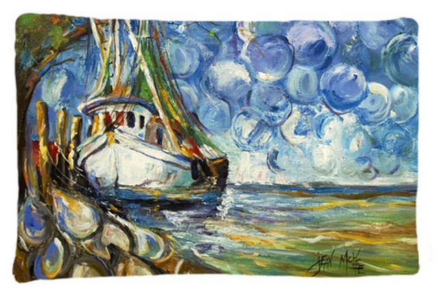 Shrimp Boat 101 Fabric Standard Pillowcase