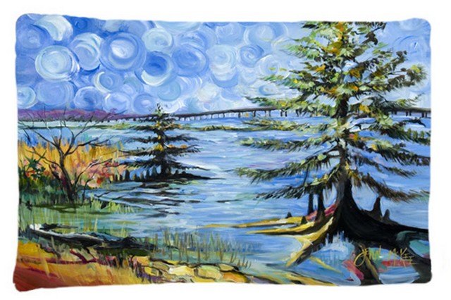 Life On The Causeway Fabric Standard Pillowcase
