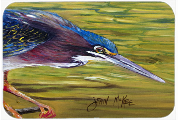 Green Heron Glass Cutting Board- Large