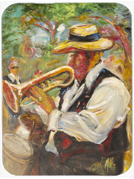 Jazz Trumpet Glass Cutting Board- Large