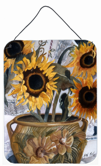 Pot Of Sunflowers Wall and Door Hanging Prints