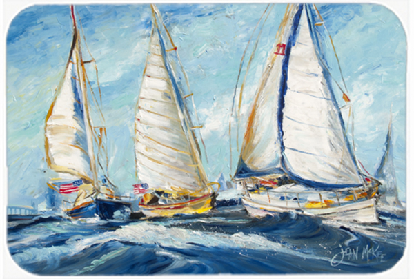 Roll Me Over Sailboats Mouse Pad, Hot Pad & Trivet