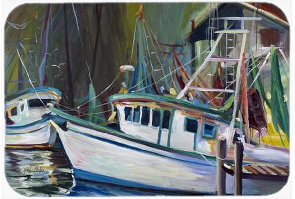Joe Patti Shrimp Boat Mouse Pad, Hot Pad & Trivet