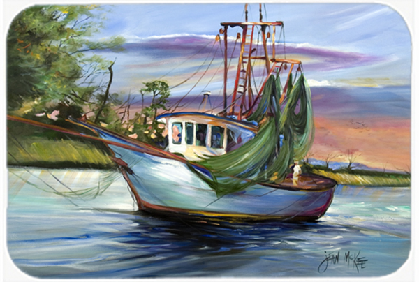 Jeannie Shrimp Boat Mouse Pad, Hot Pad & Trivet