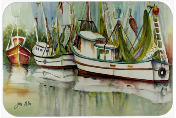 Ocean Springs Shrimper Mouse Pad, Hot Pad & Trivet