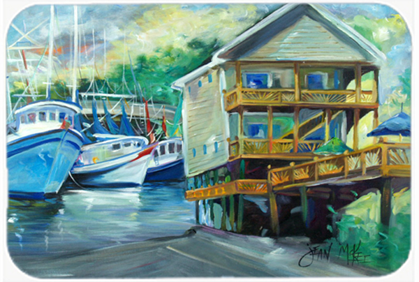 Ocean Springs Harbour Landing Mouse Pad, Hot Pad & Trivet