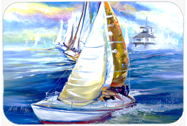 Rock My Boat Sailboats Mouse Pad, Hot Pad & Trivet