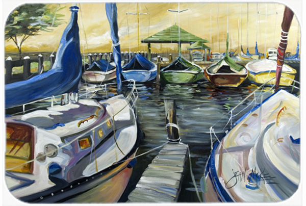Seven Boats Sailboats Mouse Pad, Hot Pad & Trivet