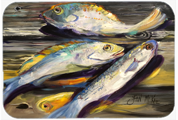 Fish On The Dock Mouse Pad, Hot Pad & Trivet