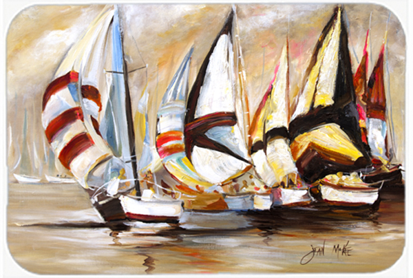 Boat Binge Sailboats Mouse Pad, Hot Pad & Trivet